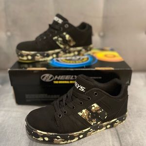 HEELY’S RACER SKATE SHOE CAMO/BLACK